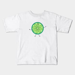 Lime character Kids T-Shirt